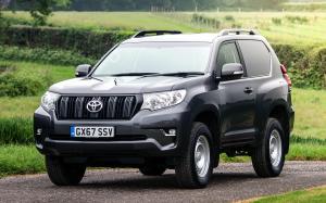 Toyota Land Cruiser Prado Utility Commercial SWB 2018 года (UK)
